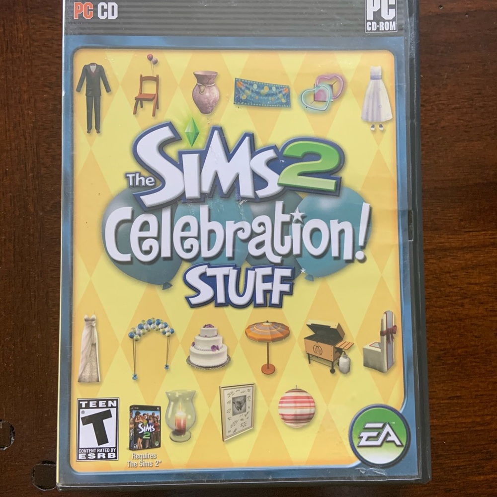 The Sims 2 Celebration stuff